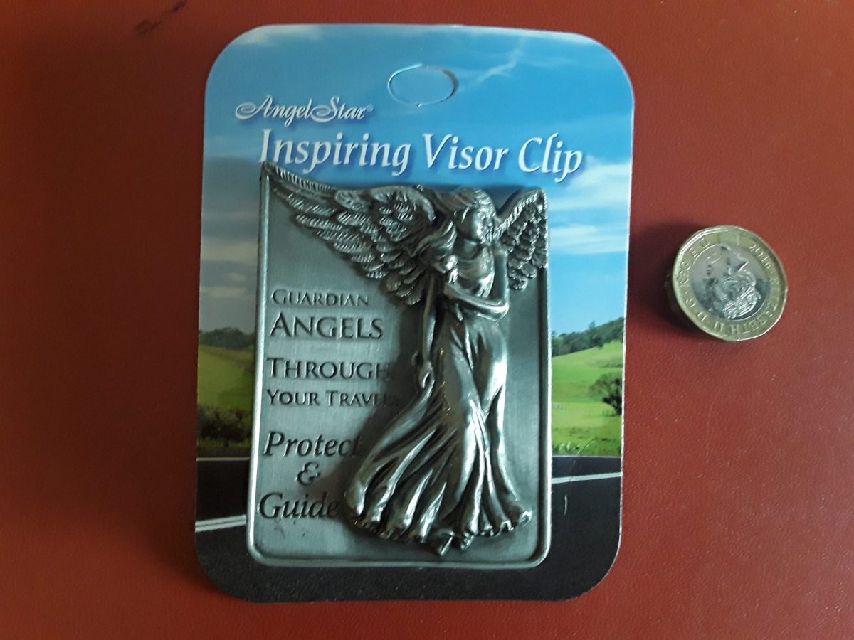 Guardian Angel Car Visor Clip 2 Variations Heaven 2 Earth Healing