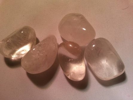 Clear Quartz tumblestones