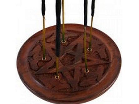 Pentagram incense holder