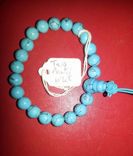 Turquoise power bracelet