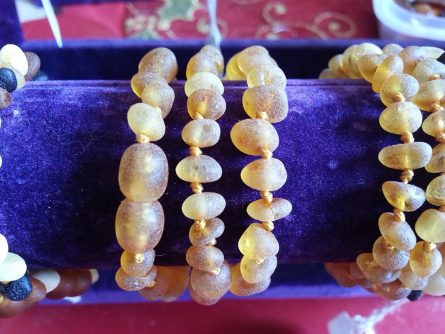 amber teething bracelet