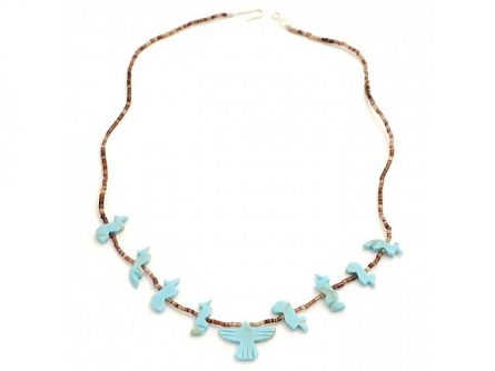 turquoise fetish necklace