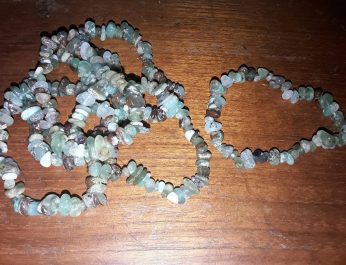 Green Chrysoprase bracelet group and single