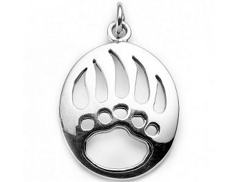 Bear Paw Charm or pendant HT Nov 2016