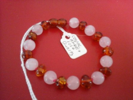 adult bracelet with cognac with rq 162