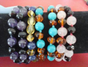 adult bracelets with other crystals