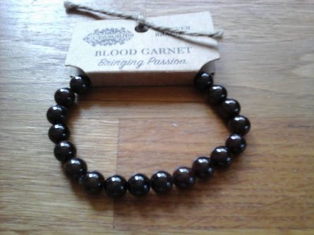 Power Bracelet Blood Garnet 2