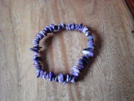 Charoite bracelet