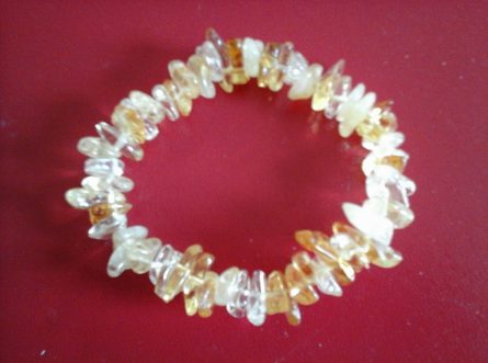 Citrine bracelet heaveyweight