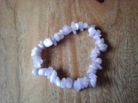 Kunzite bracelet