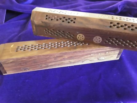 Wooden Incense Box Pair 2