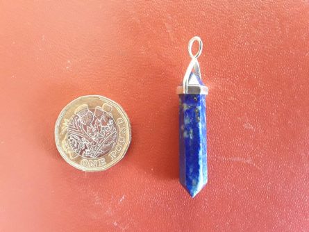 Lapis Lazuli DT Point in Sterling Silver 2