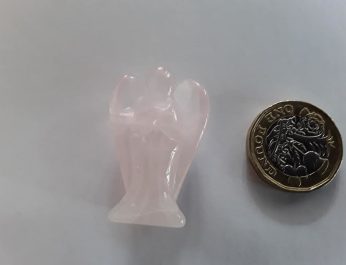 Rose Quartz Crystal Angel 3