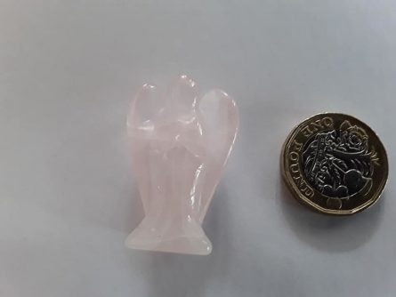 Rose Quartz Crystal Angel 3