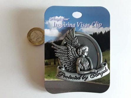 Car visor clip Protected by angels 1 2021