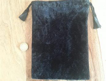 Black velvet bag 2