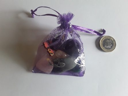 Breast cancer healing crystals bag 2